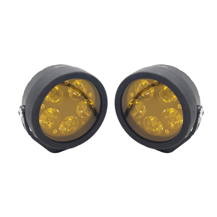 LED fog light for cars, 90W LED fog light, white fog light with yellow cap, universal LED fog lamp, motorcycle fog light, truck LED fog light, high power LED driving light