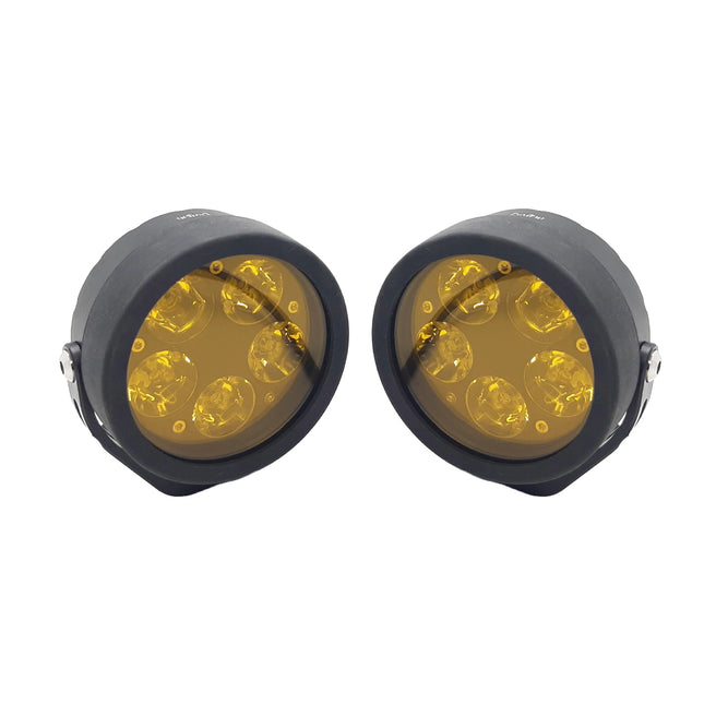 LED fog light for cars, 90W LED fog light, white fog light with yellow cap, universal LED fog lamp, motorcycle fog light, truck LED fog light, high power LED driving light