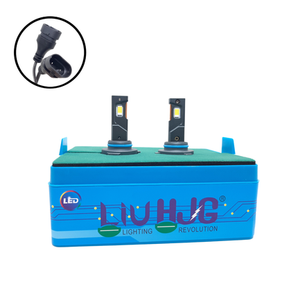 LIU HJG 120W WHITE LED HEADLIGHT BULB SET