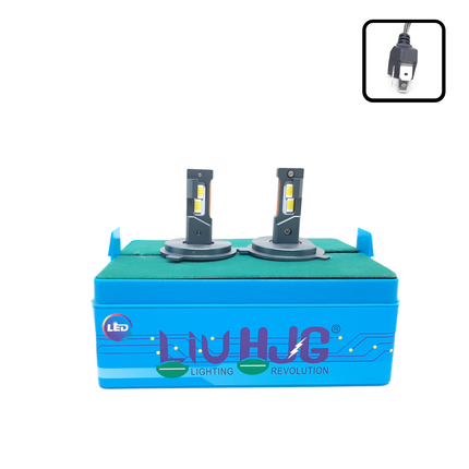 LIU HJG 180W WHITE LED HEADLIGHT BULB SET