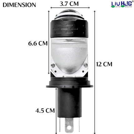 LIU HJG H4 Projector Lens Bulb - LIU HJG