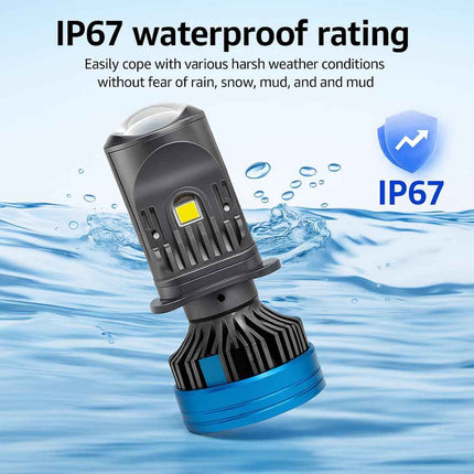 LIU HJG M01U H4 125W Pure White Lens Headlight Bulb for Superior Brightness - LIU HJG