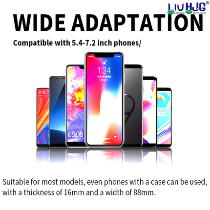 LIU HJG Bike Mobile Holder With USB Type C Port Featuring Handle & Mirror Fitting Type (Pack of 1)