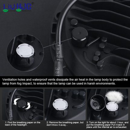 7 inch U Shape Round Headlight - LIU HJG