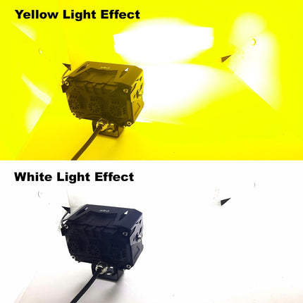 LIU HJG 120W LED fog light, S19 6-LED fog lamp, yellow white fog light for car, bike fog light 120W, LED fog light for motorcycles, truck LED fog lamp, universal 6-LED fog light, high power fog light for vehicles, dual color fog light for bike and car, waterproof LED driving light, LIU HJG S19 fog light, bright LED fog lamp for trucks, all-terrain LED fog light, 12V–80V LED fog light, automotive LED fog light yellow white