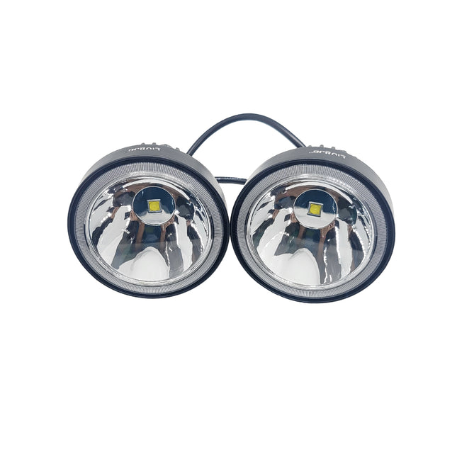 LIU HJG 4 inch fog light, white super bright driving light, LED fog lamp for bike and car, 4 inch LED fog light pair, high power fog lights, universal driving fog light, waterproof LED fog lamp, car fog light 4 inch, bike driving light 4 inch, super bright LED fog light, LIU HJG fog light 2pcs, 4 inch auxiliary light for vehicles