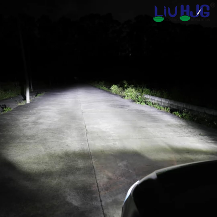 6500K Crystal Pure White High Focus Driving Light Throw from HJG H7 LED Bulb Assembly