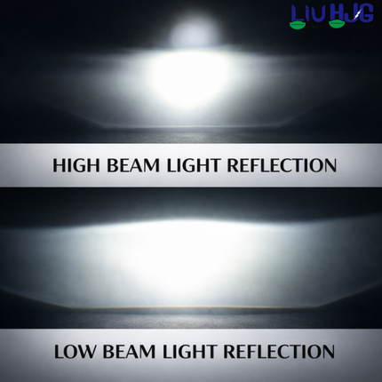 LIU HJG 7 Inch DRL LED Headlight Bulb High Brightness Waterproof & Dustproof High Beam 65W Low Beam 42W 12V DC Power Yellow White DRL Light Fit for Thar, Jeep, Classic 350, GT 650 (Pack of 1) - LIU HJG