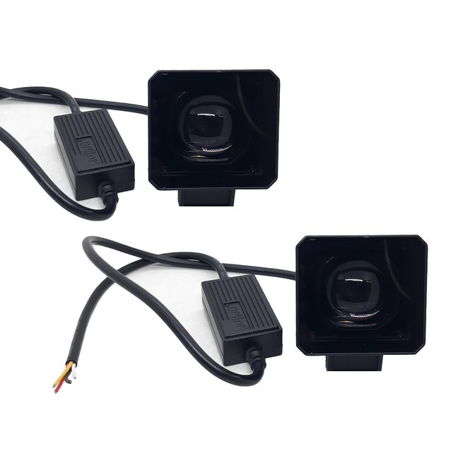LIU HJG  80W SQUARE LENS FOG LIGHT SET