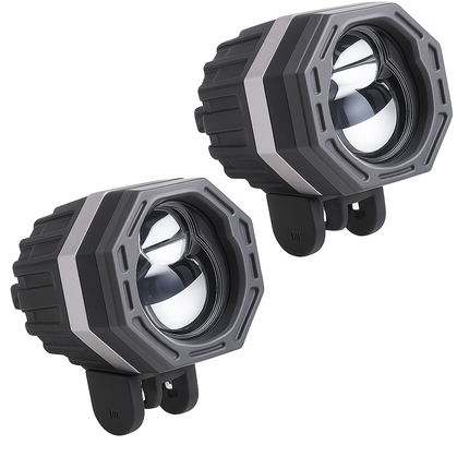 LIU HJG P65 LED Fog Light, 60W LED Fog Lamp for Bikes, Yellow White Fog Light for Cars, High Power LED Fog Light, Waterproof Fog Light for Trucks, Plug and Play LED Fog Lamp, Universal Fit Fog Light for Vehicles, Dual Color LED Driving Light, High-Performance Fog Light for Clear Visibility