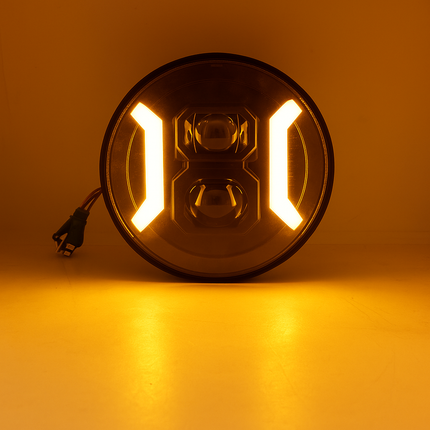 7 inch Round LED Headlight with DRL