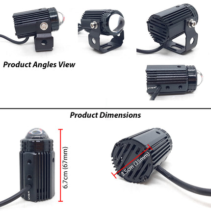 liu hjg v3 led fog light, hjg devil eye min drive, mini drive v3, led fog light, bike led light, car led light, v3 fog light