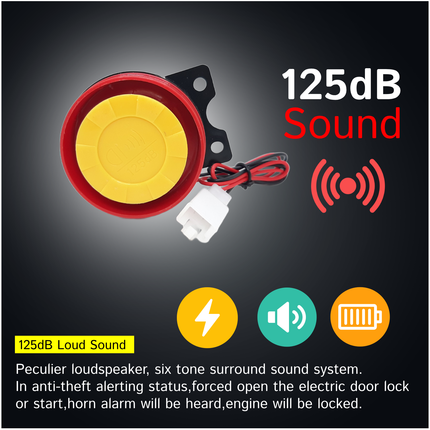 liu hjg anti theft alarm system, bike alarm kit, anti theft bike alarm system, universal bike alarm system, liu hjg bike alarm kit, universal bike alarm kit