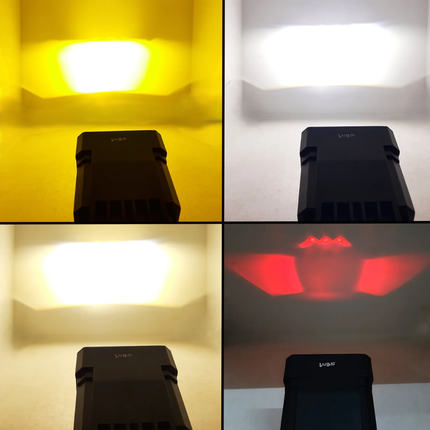 LIU HJG  80W SQUARE LENS FOG LIGHT SET - LIU HJG