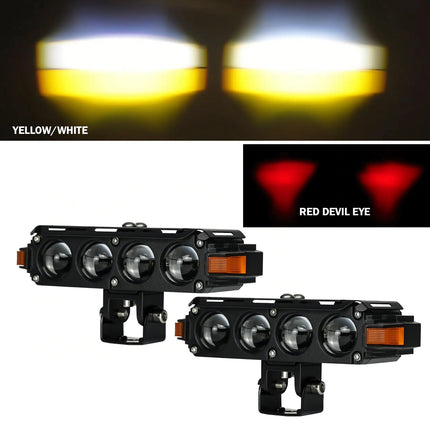 liu hjg future eye fog light, liu hjg official website, yellow/white led fog light, car fog light, bike fog light