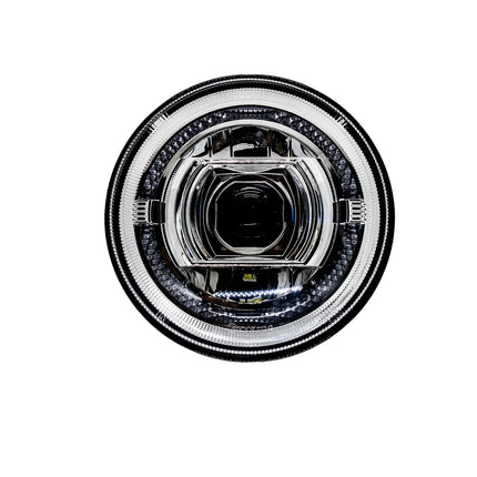 7 inch Round LED Headlight with DRL Y/W