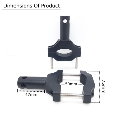 hjg fog light clamp, bike fog light clamp, aluminium fog light clamp, fog light clamp, fog light clamp, led fog light clamp, bike light clamp