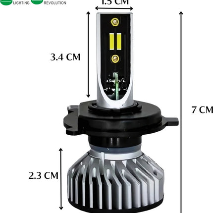 LIU HJG 30W LED headlight bulb, AC DC headlight for bike and car, yellow white LED headlight, 8V–80V universal LED bulb, high brightness LED headlight, waterproof headlight for motorcycle, LED headlight for car and bike, energy-efficient LED bulb, dual color LED headlight, all-voltage LED headlight for vehicles,