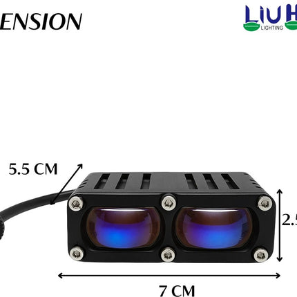 LIU HJG 2 LED Fog Light, Yellow White Fog Lamp, Red Devil Eye Fog Light, 100W LED Fog Light, 12V-80V Fog Light, Waymaker Fog Light, Dual Color LED Fog Lamp, Universal Fog Light for Car Bike Truck, HJG Fog Light with Red Accent, High Power LED Fog Lamp, Stylish LED Fog Light, Waterproof Fog Light for Vehicles, Off-Road Fog Light, Motorcycle LED Fog Light, Car Truck Auxiliary Light, LED Fog Light with Devil Eye, Bright LED Fog Light for Night Driving, All-Weather LED Fog Light, Compact LED Fog Lamp, HJG Unive