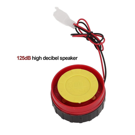 Motorcycle Anti Theft Alarm Device Universal For All Bikes (Pack Of 1 Set, Screen Remote Double)