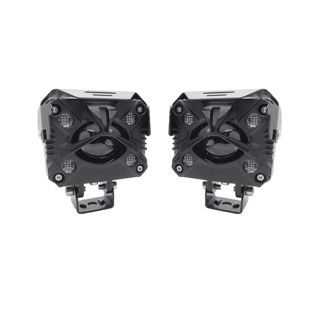 LIU HJG 80W LED Fog Light, Yellow White Multicolor Fog Light, Universal LED Fog Light for Bike Car Truck, Multicolor Fog Lamp for Vehicles, 12V LED Fog Light, Dual Color Fog Light, HJG Multicolor Fog Lamp, LED Fog Light Pack of 2, Waterproof LED Fog Lamp, High Power Fog Light for Cars, Stylish Bike Fog Light, Off-Road LED Fog Light, Bright LED Fog Lamp for Night Driving, All-Weather Vehicle Fog Light, Decorative LED Fog Light, LED Driving Light for Bike and Car, Multi-Mode Fog Light, Automotive LED Lighting
