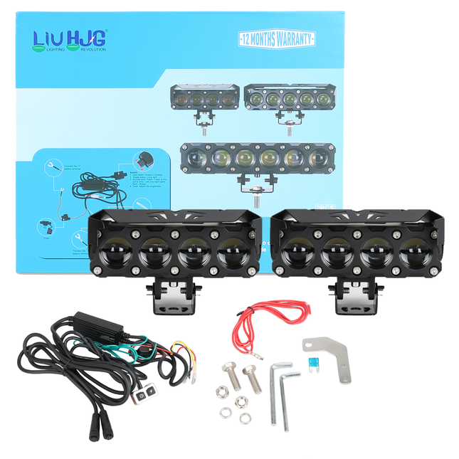 liu hjg 4  lens led fog light, liu hjg yellow/white led fog light for bike, liu hjg led fog light for car, liu hjg led fog light for car, liu hjg fog light for truck, liu hjg heavy duty fog ight