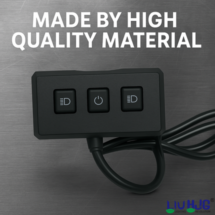 LIU HJG High Quality Aircraft Grade CNC Aluminum Handlebar Control Switch Box