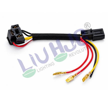LIU HJG original Royal Enfield coupler banner showing plug and play compatibility for Royal Enfield motorcycles.